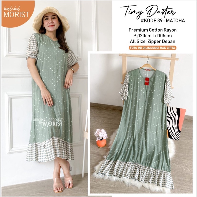 Timy Daster by Morist berlabel (busui friendly) Baju Fashion Wanita Terbaru
