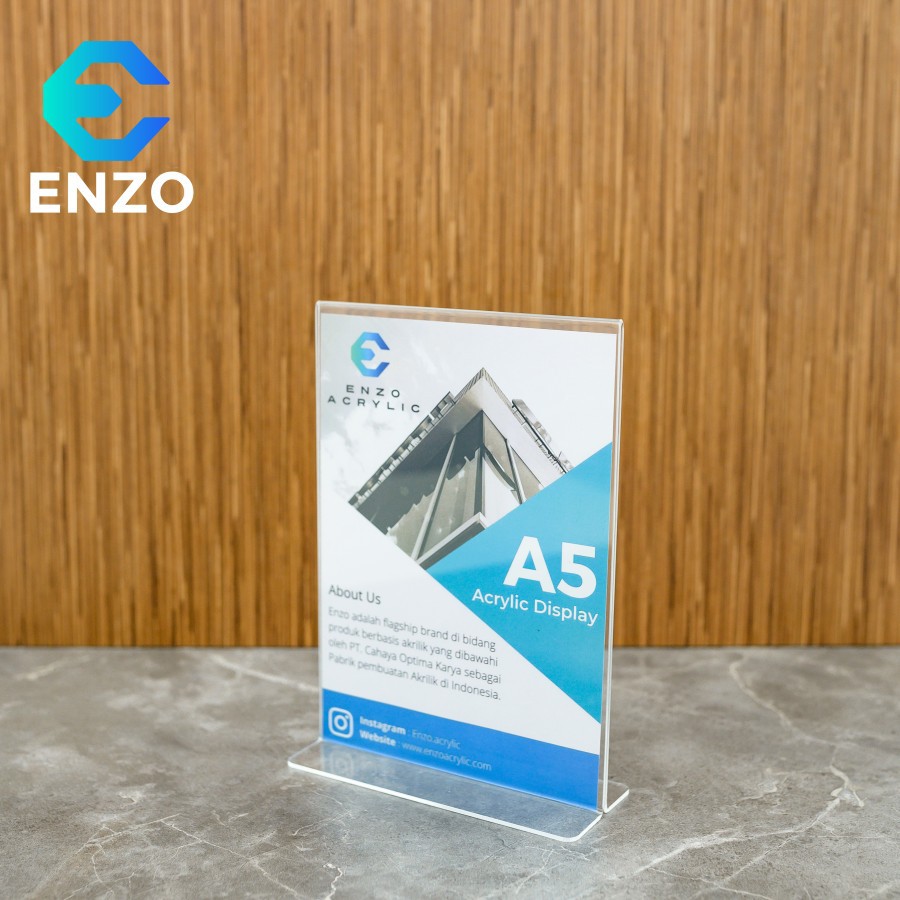 TEMPAT BROSUR TENT HOLDER TENT CARD AKRILIK DISPLAY 2 TEMPAT BROSUR TENT HOLDER TENT CARD AKRILIK DISPLAY 2