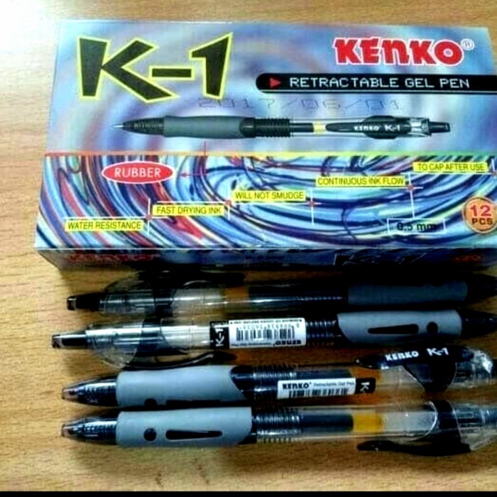 

Dijual Pulpen Gel Kenko K1 0 5Mm Trendi
