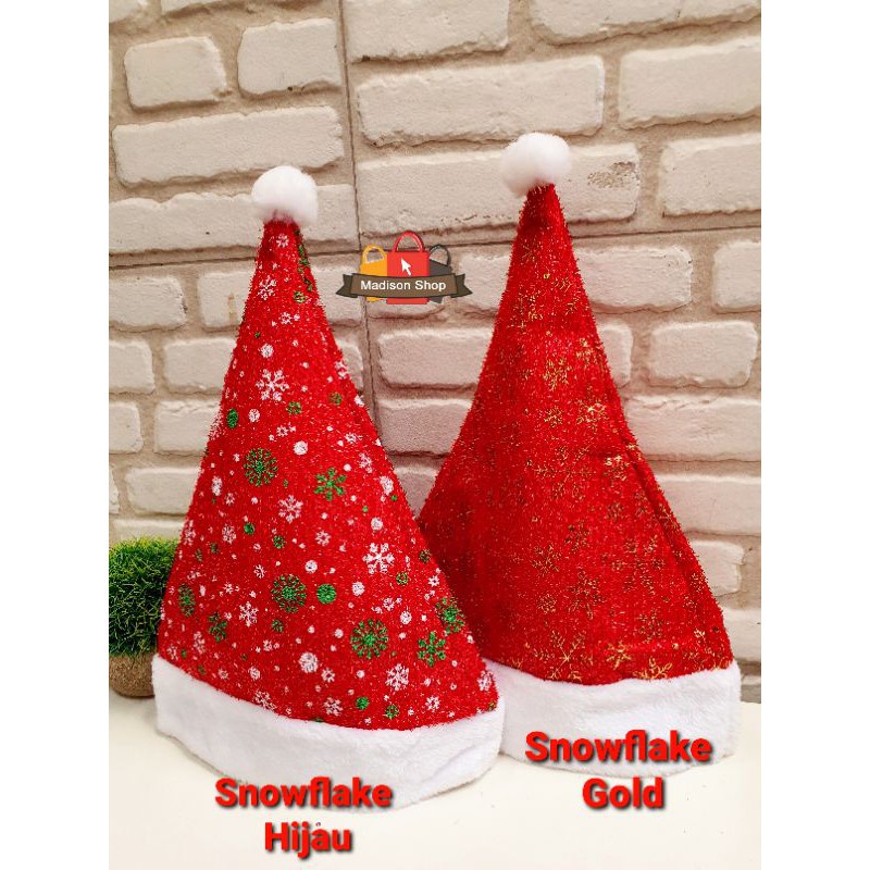 TOPI NATAL MURAH TEBAL PREMIUM AKSESORIES NATAL CHRISTMAS HAT ANAK BAYI