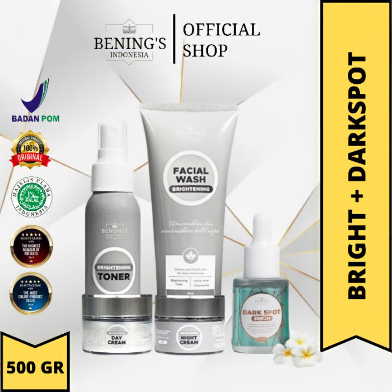 BENINGS SKINCARE DR OKY PRATAMA PAKET BRIGHTENING DENGAN SERUM | BENINGS CLINIC | BENING'S SKINCARE-4