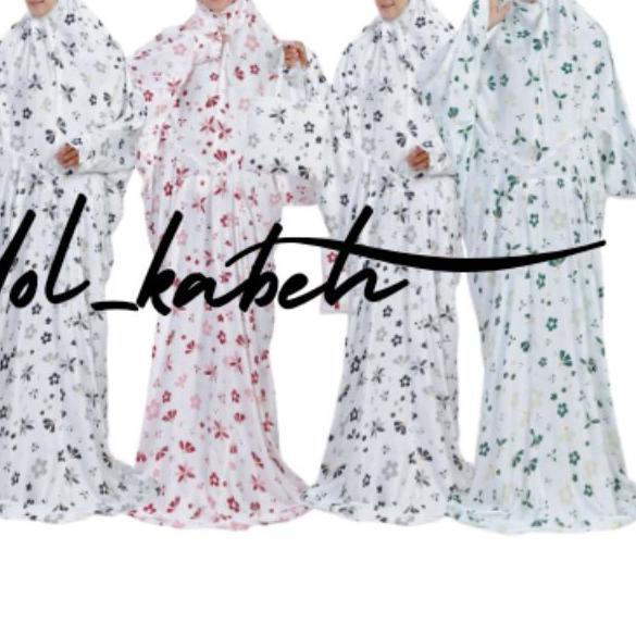 MUKENA TERUSAN JUMBO RAYON BALI / MUKENA TERUSAN DEWASA