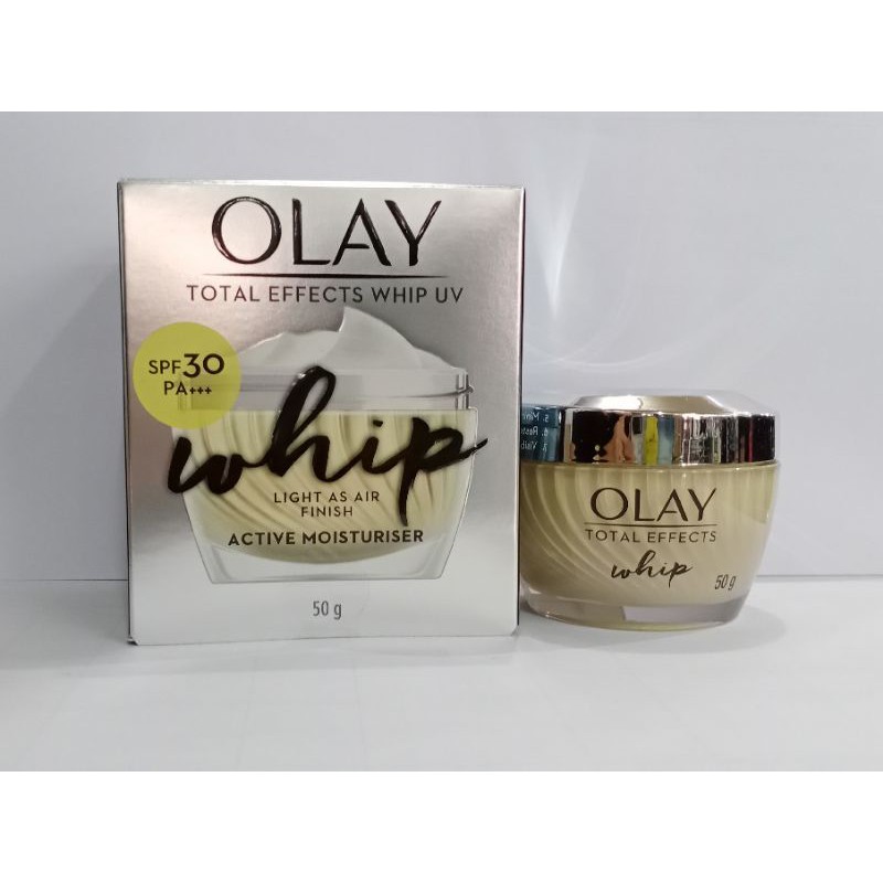 olay total effect WHIP spf 30 pa+++ 50g