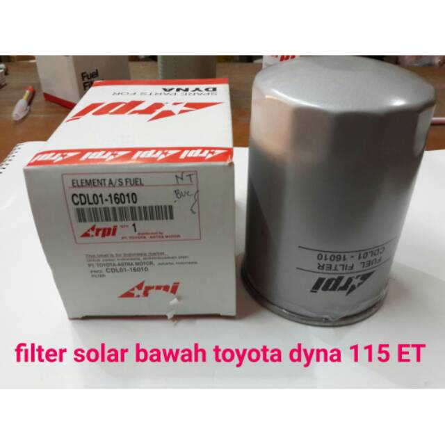 Filter solar atas toyota dyna 115 ET