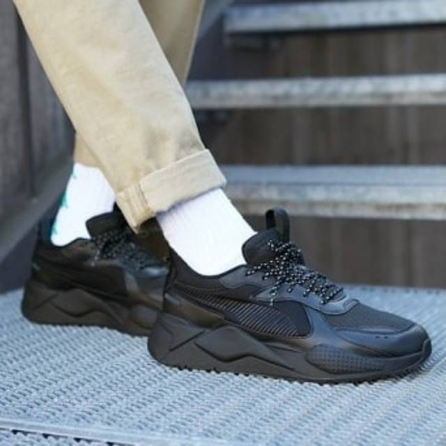 puma rs x triple black
