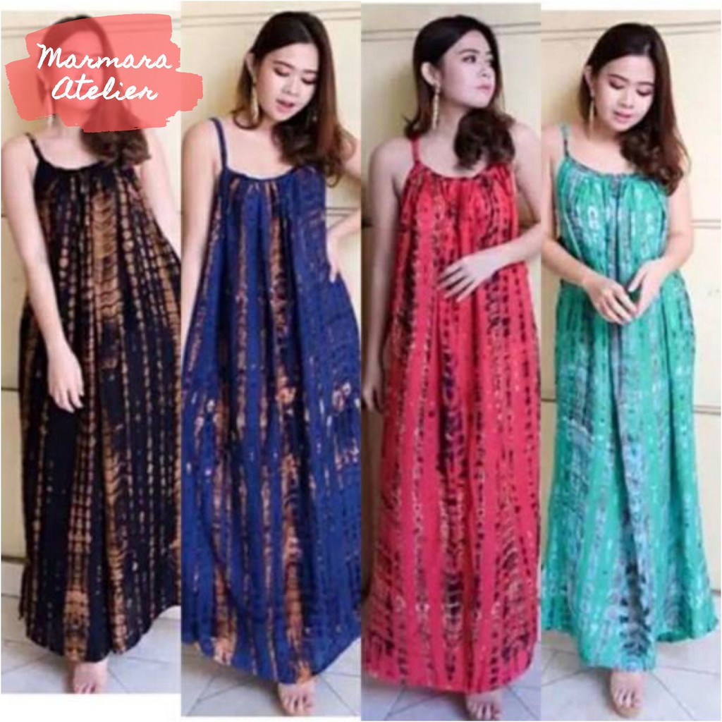 DRESS LOBEK PANJANG BALI DASTER SARWENDAH DASTER VIRAL DASTER KEKINIAN LD 125-130