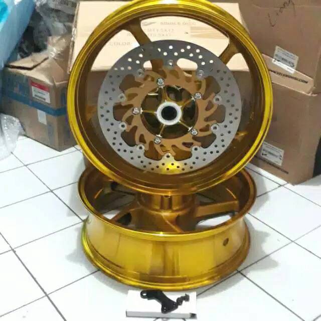 Velg Ninja 250 fi velg delkevic ninja 250fi velg z250 velg ninja 250 carbu lebar 3.5 inc 5.5 inc