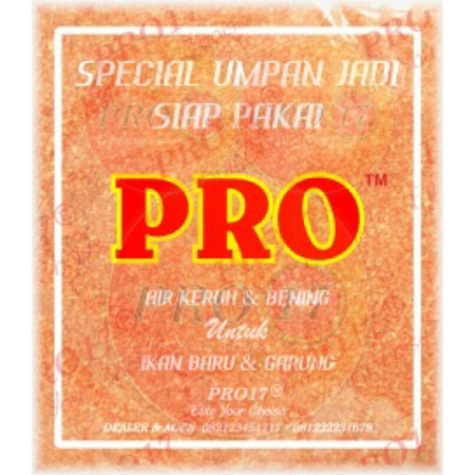 UMPAN JADI SIAP PAKAI PRO MERAH