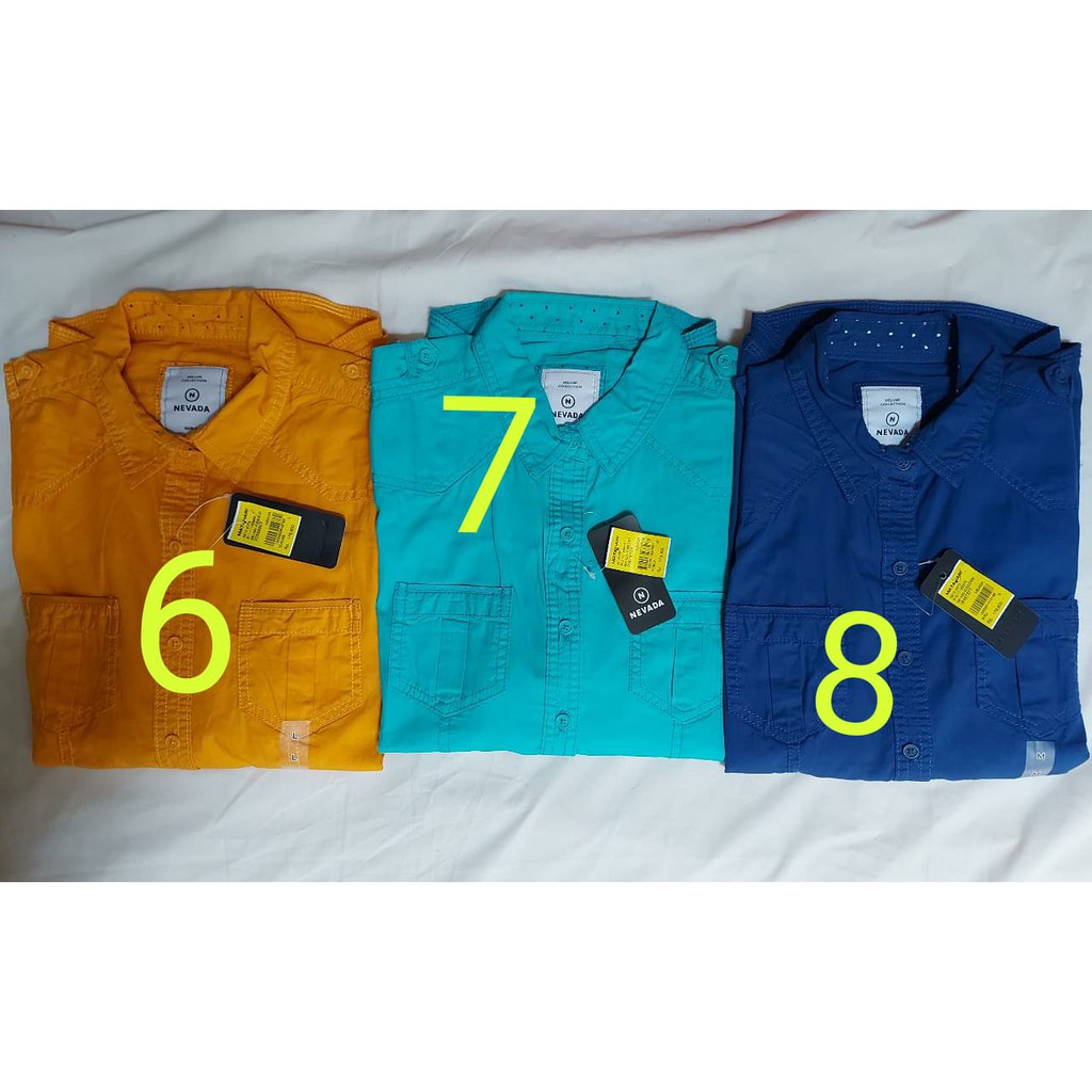 L-NEVADA/Kemeja Wanita LENGAN PANJANG/Polos-8