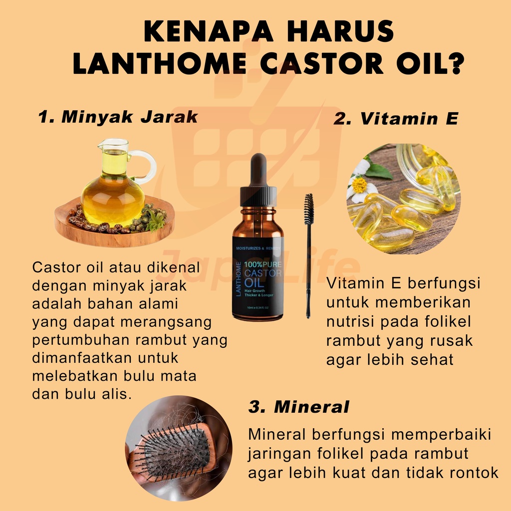 Lanthome Eyelash &amp; Eyebrow Growth Serum Penumbuh Bulu Mata dan Alis Pemanjang Bulu Mata Serum Alis Pelentik Bulu Mata