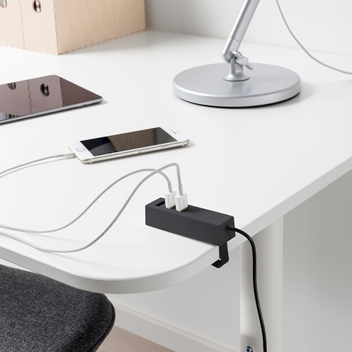 LORBY Charger USB dengan penjepit