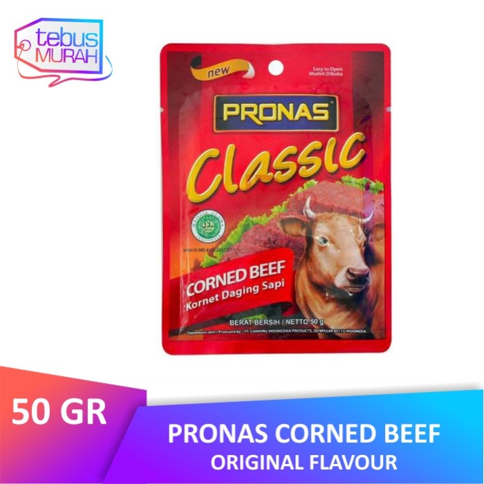 

f0fbfe0 Pronas Corned Beef Original Sachet 50 Gr Ds1Gkk