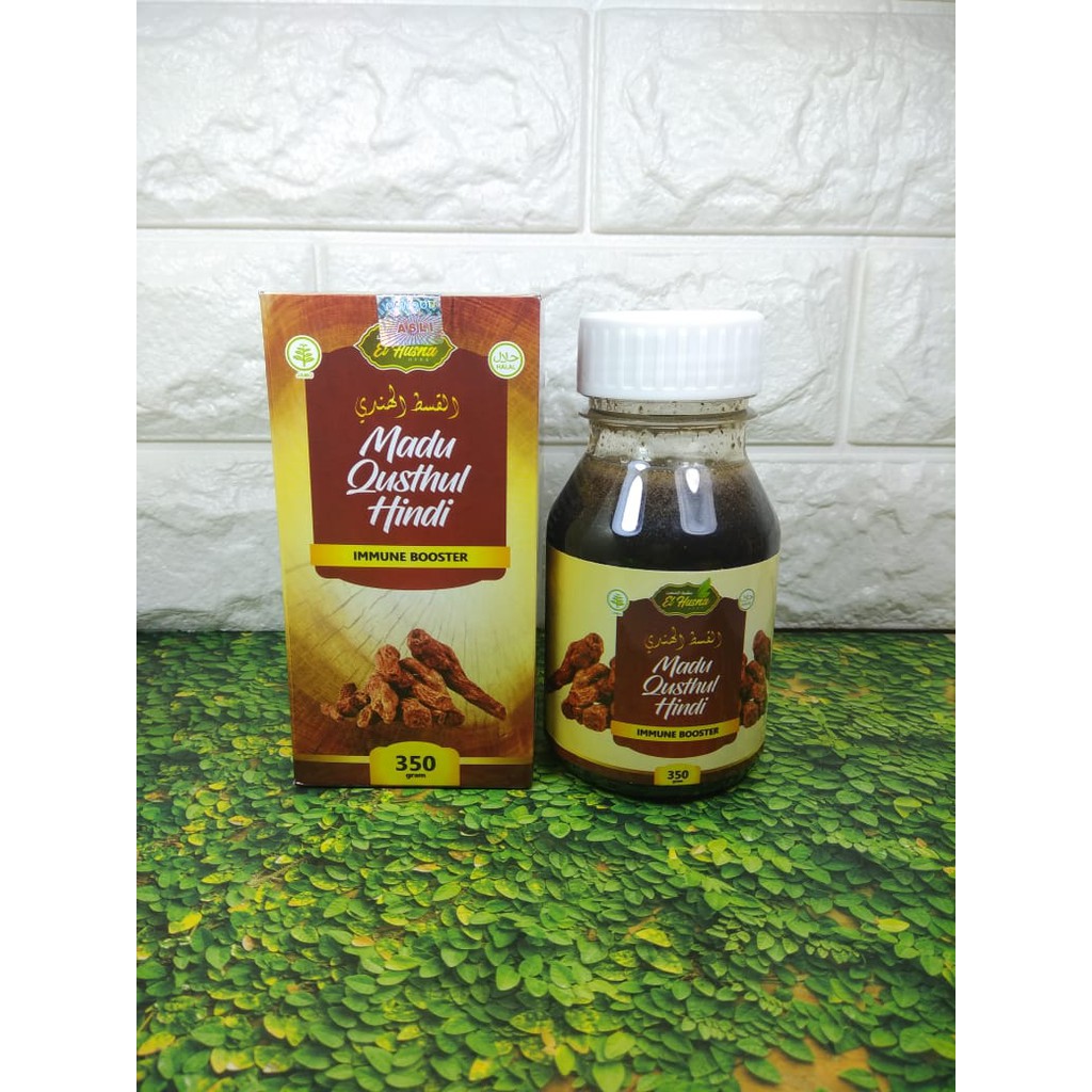 Madu Qusthul Hindi El Husna Mengobati Paru paru Asma dan Bronkhitis Batuk Imune booster Isi 350 g