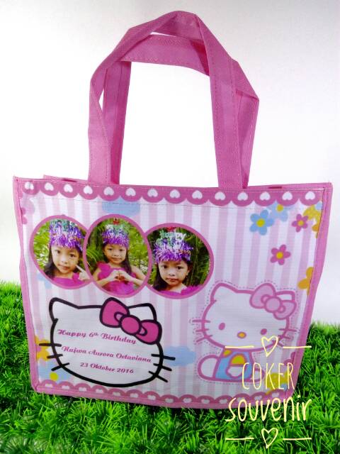 Tas souvenir ultah ulang tahun goodie bag hello kitty-1