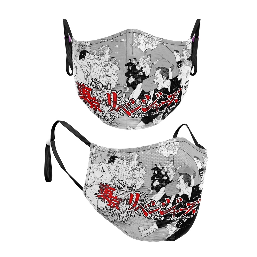 MASKER ANIME TOKYO REVENGERS SERIES 002 FULLPRINT 3FLY PREMIUM