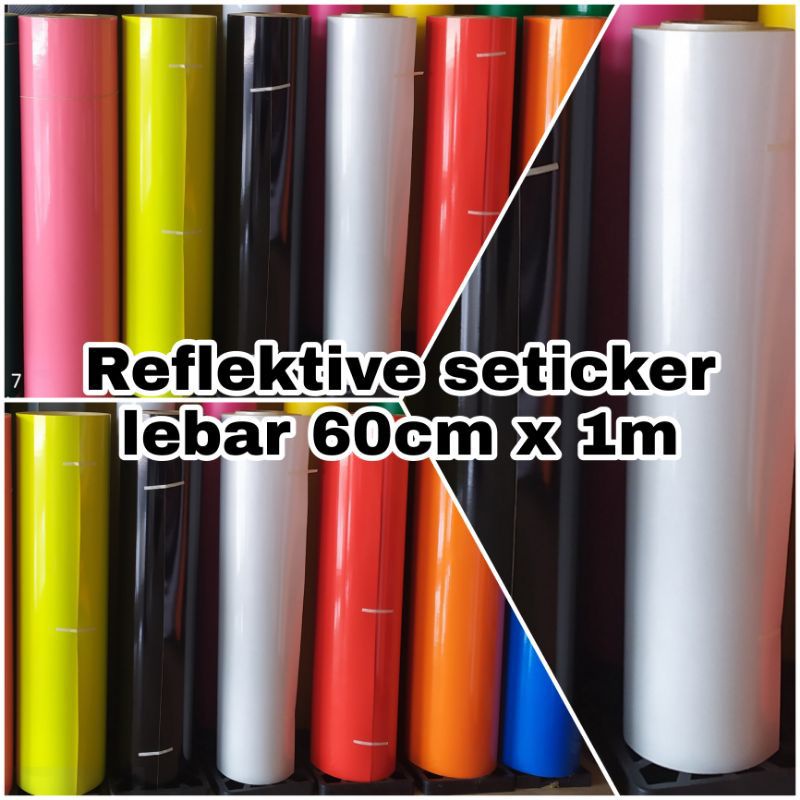 Stiker skotlet nyala reflektive