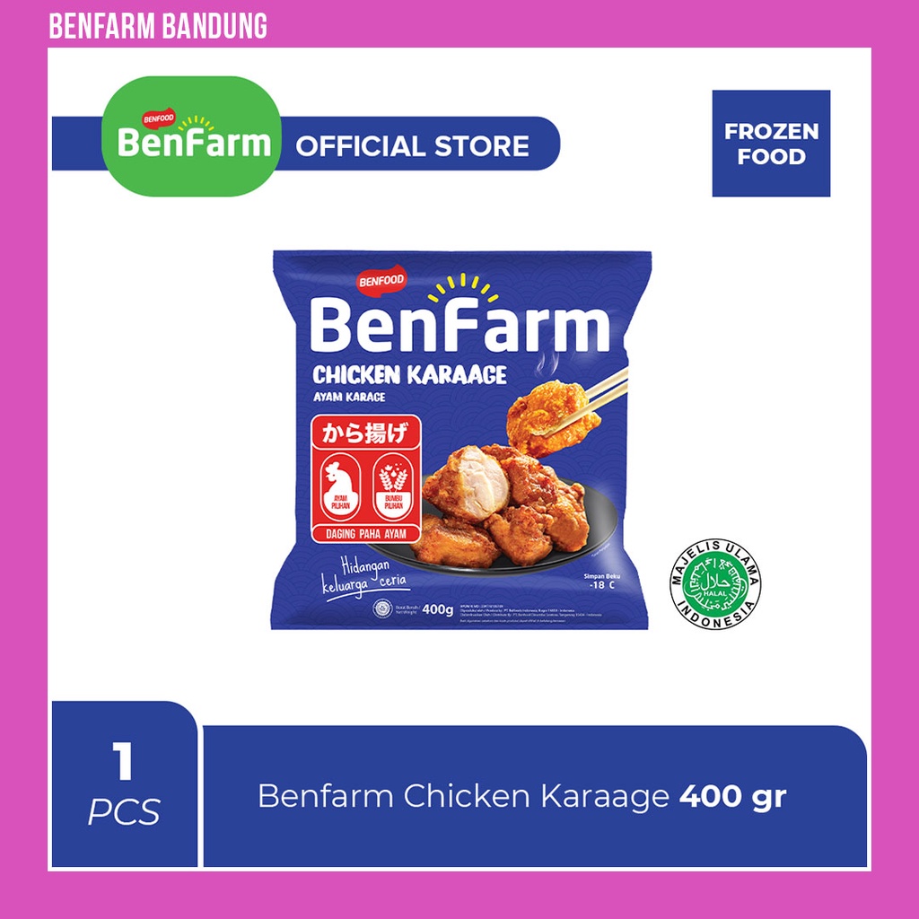 

Benfarm Chicken Karaage 400 gr