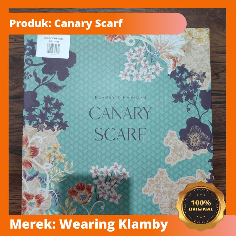 (Ready) Canary Scarf by Wearing Klamby