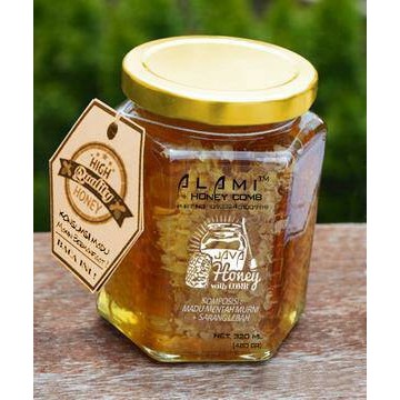 

Java Honey Madu Mentah + Sarang (320ml) / Honeycomb