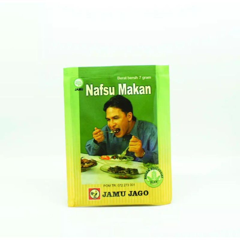 

NAFSU MAKAN jamu mutu tinggi isi 10 sachet