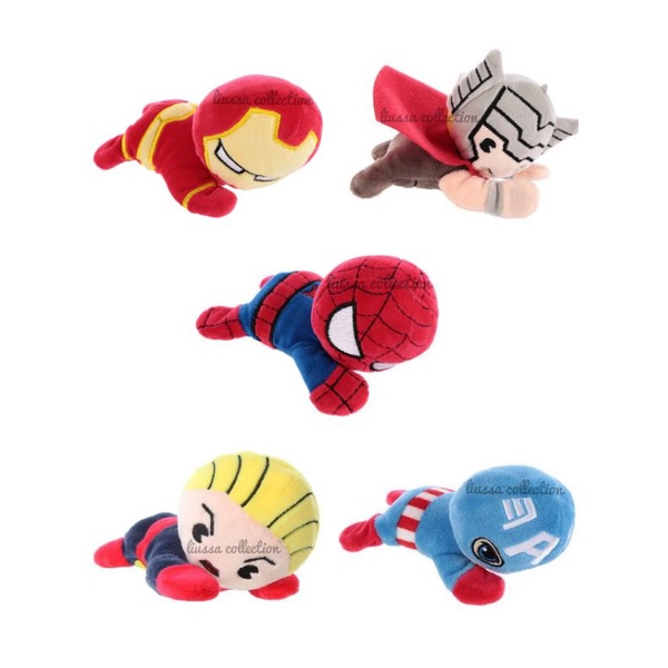 Magnet Kulkas Miniso - Marvel Plush Magnet