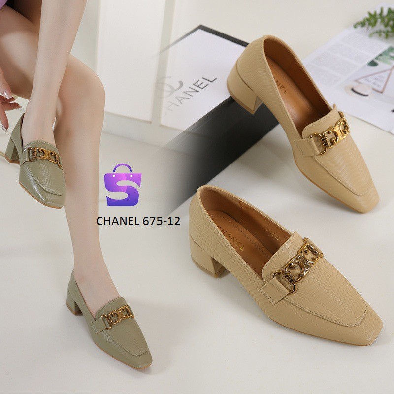 SEPATU WANITA HEELS PLATFORM SHOES 675-12