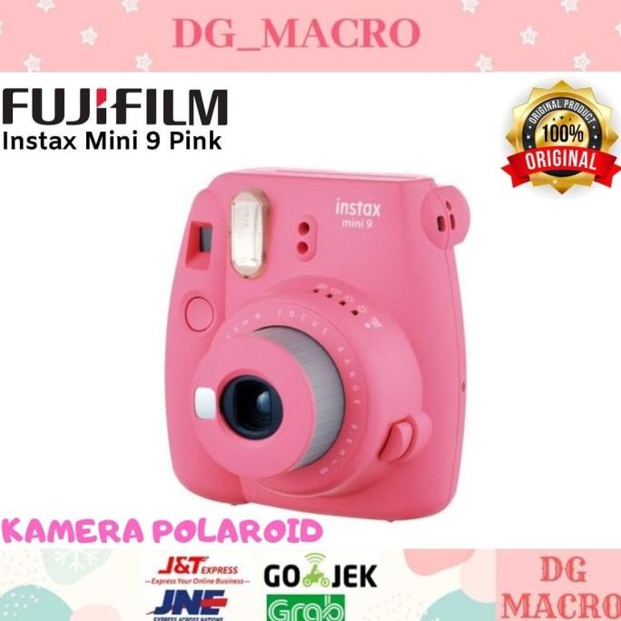 Fujifilm Instax Mini 9 PINK - KAMERA POLAROID