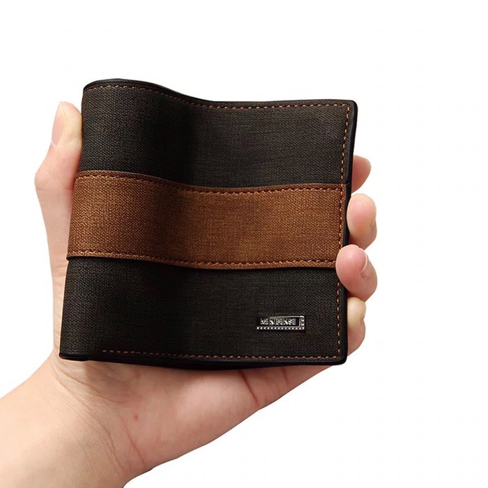 Dompet Pendek Lipat Kulit Pria import Leather Wallet MBS-040-1