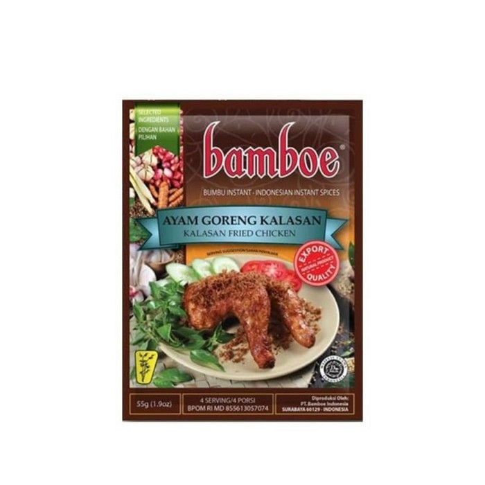 

Bumbu Ayam Goreng Kalasan Bamboe 55 Gr