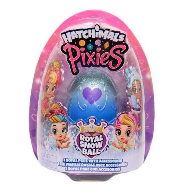 Hatchimals Pixies Royals Royal Snowball Snow Ball Original Hatchimal