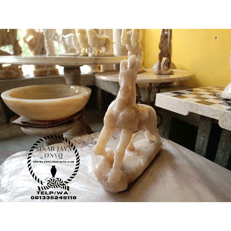 [NEW] PATUNG KUDA LARI / PATUNG KUDA BATU / PATUNG BATU