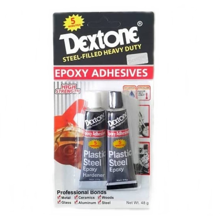 LEM DEXTONE EPOXY STEEL 5 MINUTES 48gr Plastik Steel