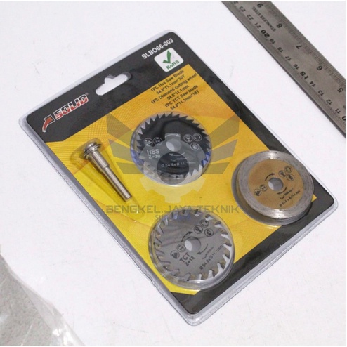 Mata Bor Mini Gerinda Kayu 3pcs Circular Saw Blade Multi Cutter Saw Blade 3pcs 54.8mm HSS Cutting SOLID