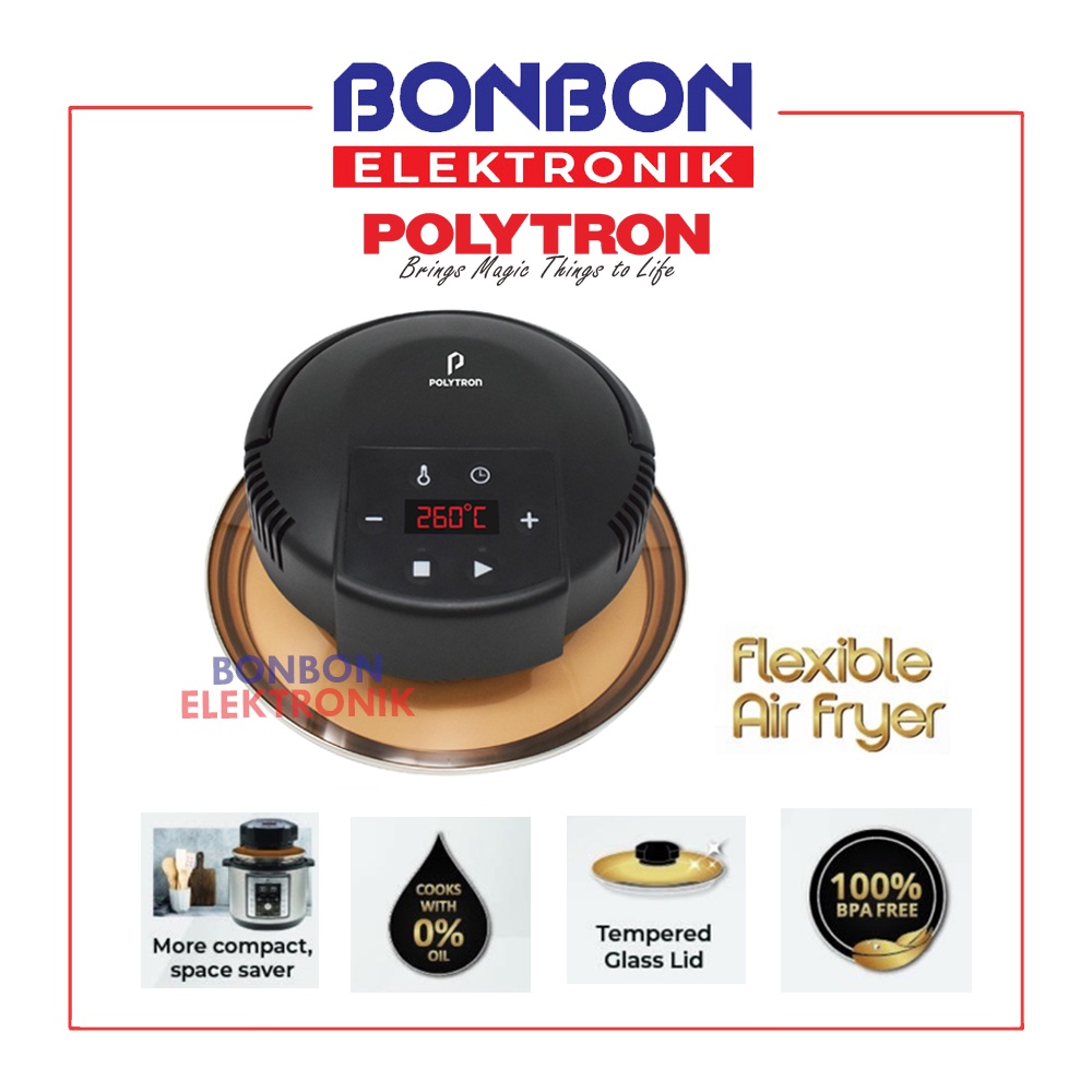 Polytron Air Fryer Flexible Lid PAF 1601X / Portable Airfryer PAF1601X