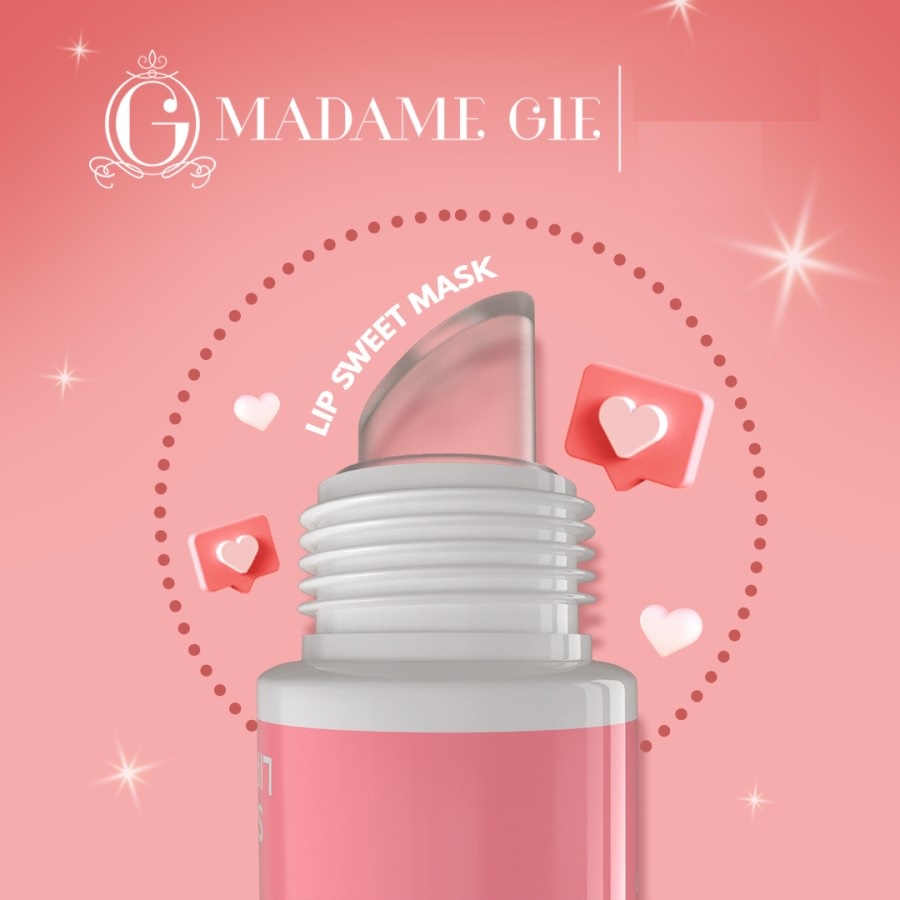 ★ BB ★ Madame Gie Sweet Lip Mask - Masker Scrub Pencerah Bibir