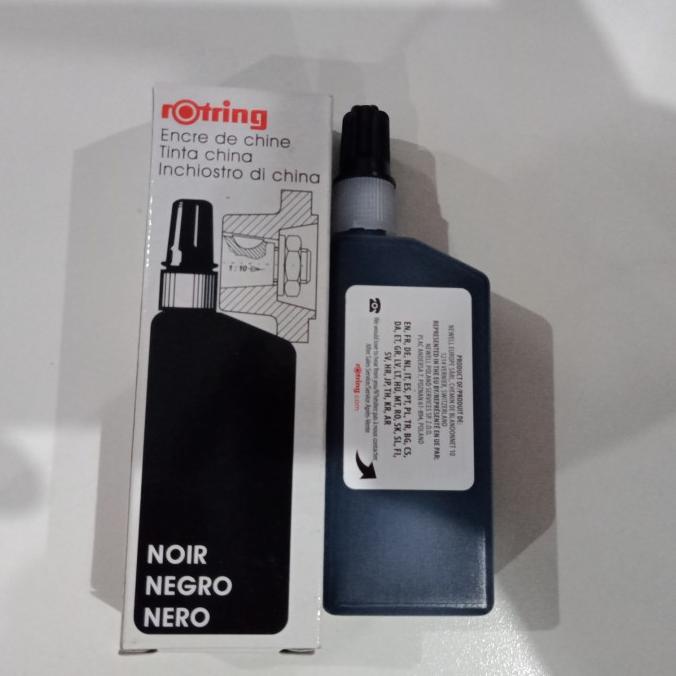 

><><><] Tinta Rotring 23ml Black