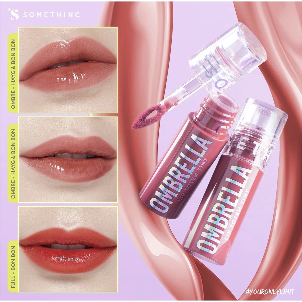 SOMETHINC Ombrella Lip Totem Tint Lip Tint Melembapkan Bibir 1.2gr