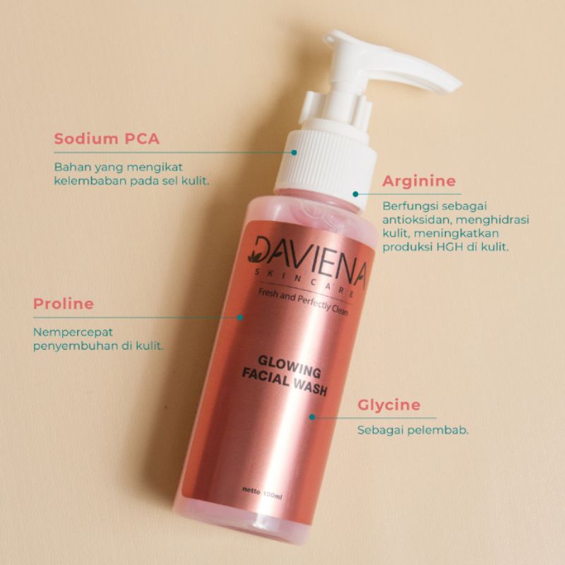 Daviena Skincare Paket Hemat Glowing Series