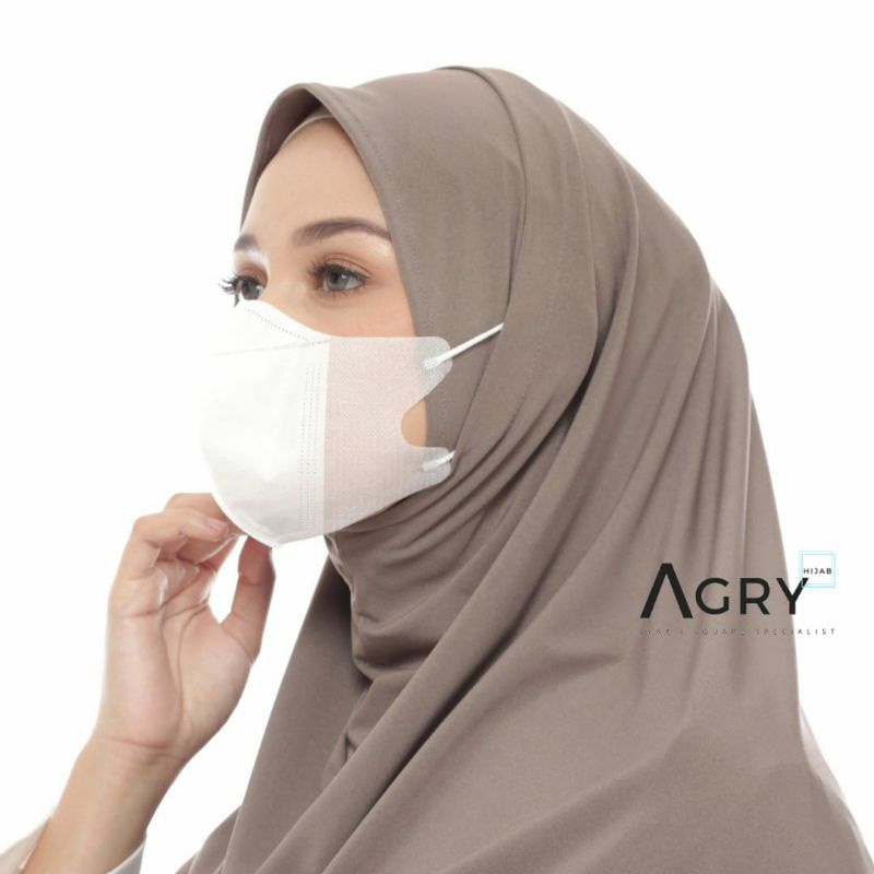 ᴀɢʀʏ Hijab Instan Slip In Jersey Premium