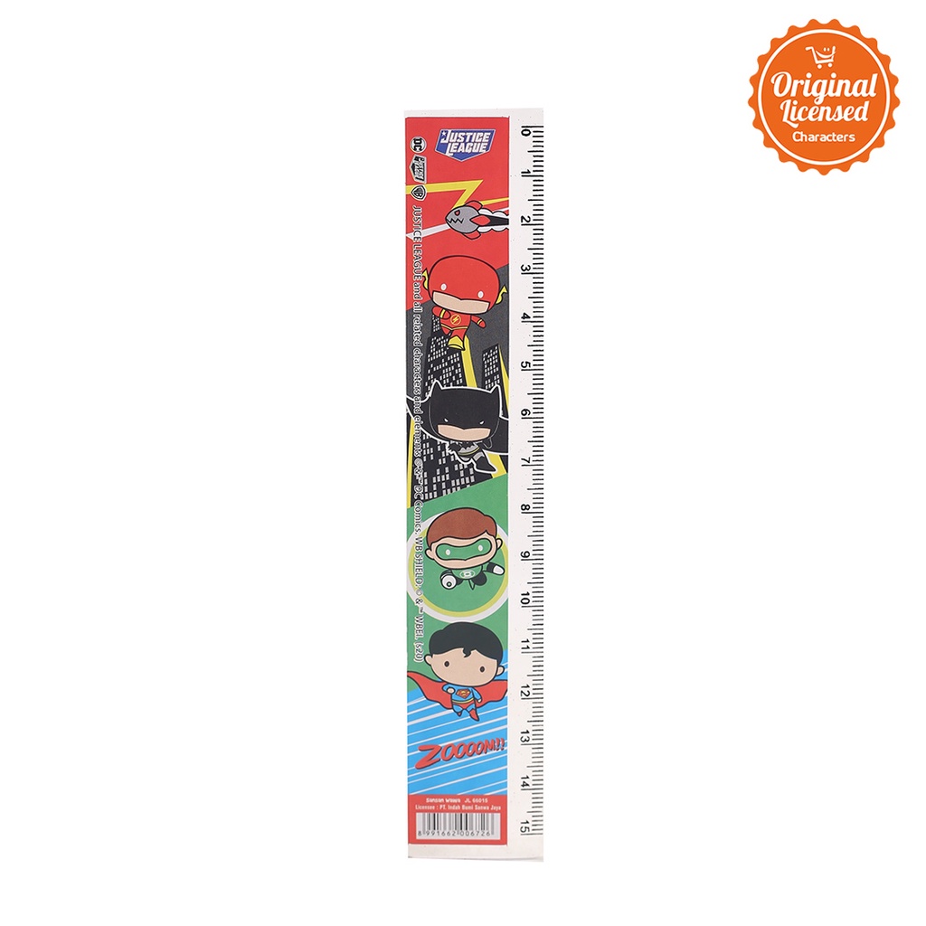 

Character Land-Justice League Ruler 15CM