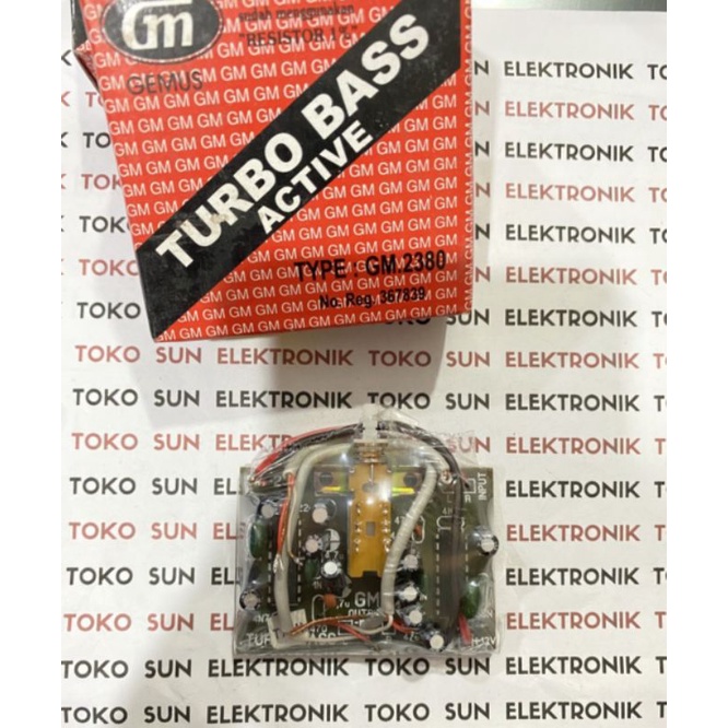 Kit Turbo Bass Active GM2380 IC LA 3600 GM 2380
