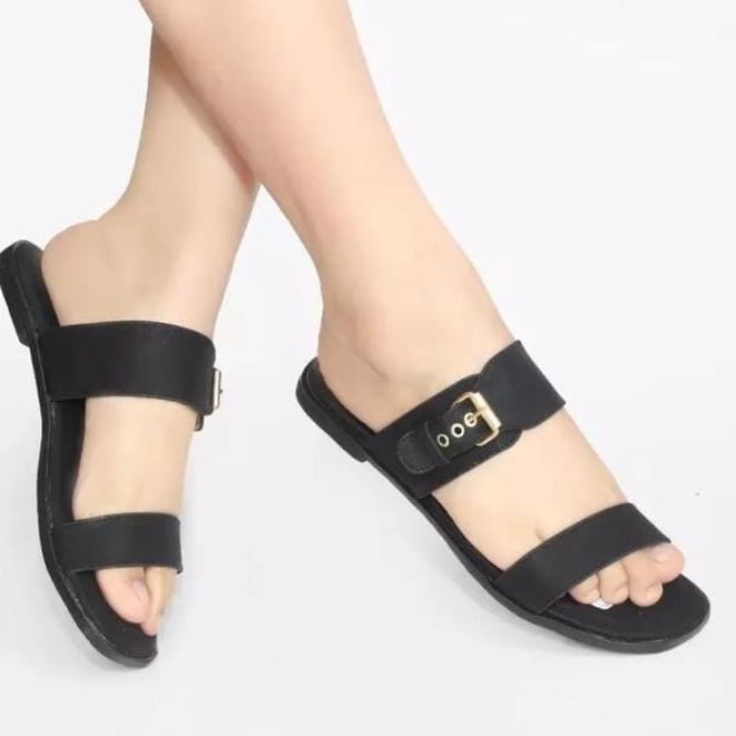 ((REKOMENDASI)) Sendal Teplek Wanita Terbaru 2022 Dewasa Bahan Kulit | Sendal Wanita Dewasa Terbaru 