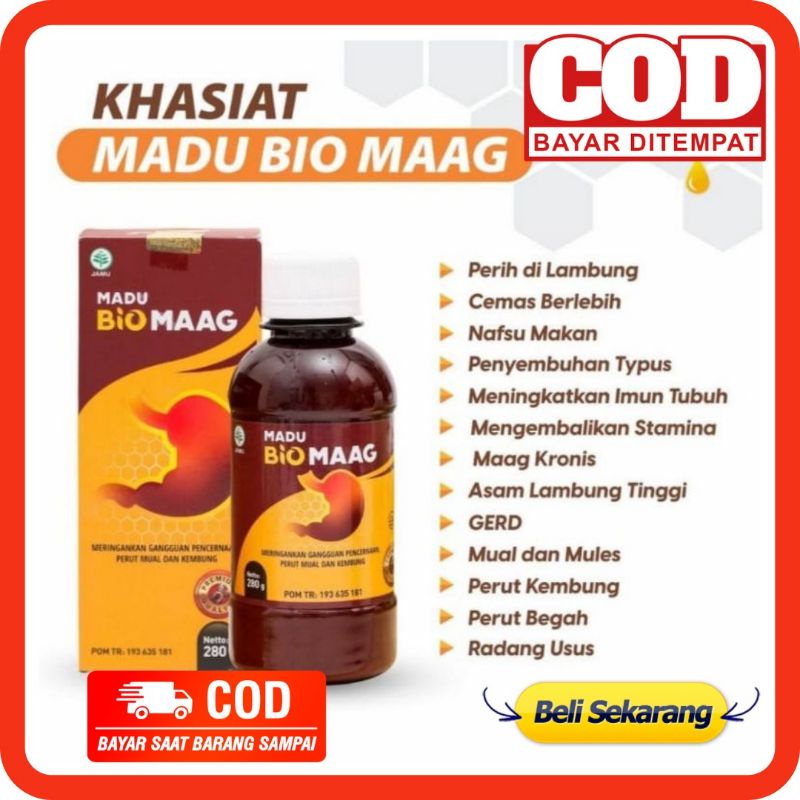 MADU BIOMAG BIO MAAG BIOMAG BIOMAGH Madu Liver Kronis Madu Bio Magh Obat Maag Gerd Asam Lambung Mual