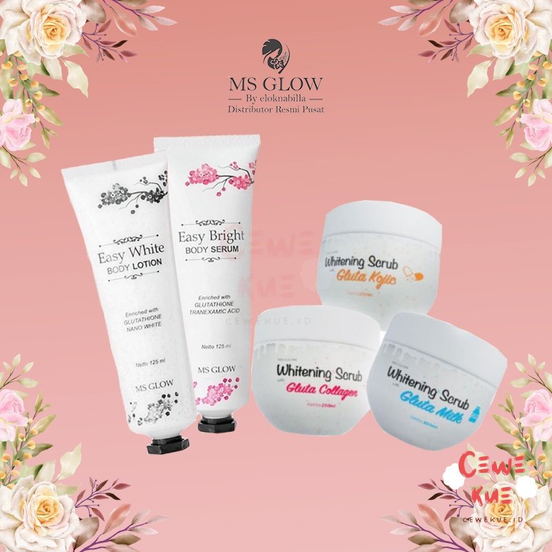 (CEWEKUE) BODY & SCRUB BODY MS GLOW/BODYLOTION MS GLOW/BODYSERUM MS GLOW/BODYCARE MS GLOW