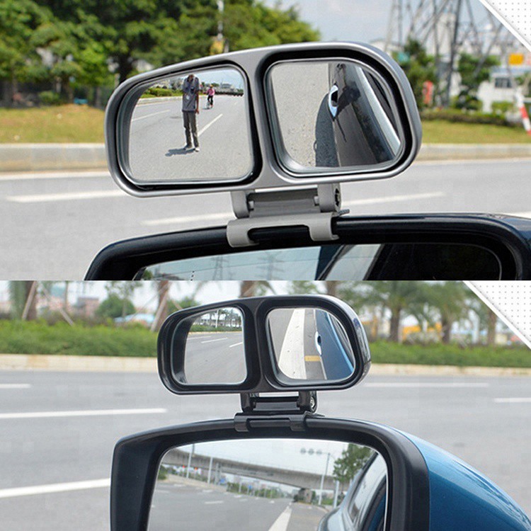 Kaca Spion Mobil Blind Spot Double Top Wide Angle Premium Qualtiy