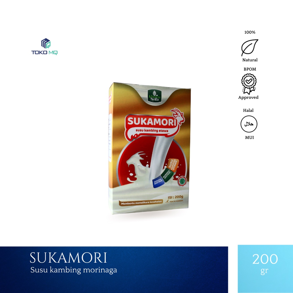 

100% ORIGINAL - Susu Kambing Sukamori 200 gr