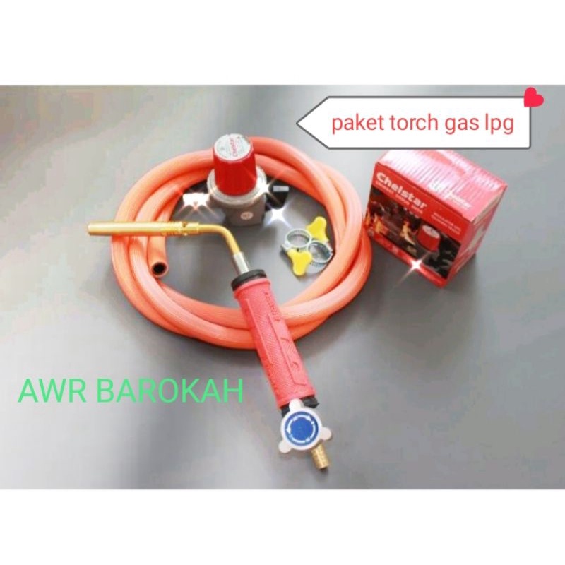 paket torch gas lpg/ alat las logam