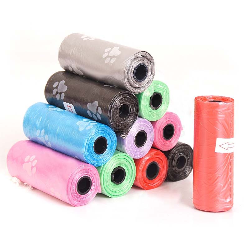 POOP BAG Plastik Roll Wadah Kotoran Kucing Ramah Lingkungan Organik Murah Biodegradable Untuk Ee Pup Anjing Hewan