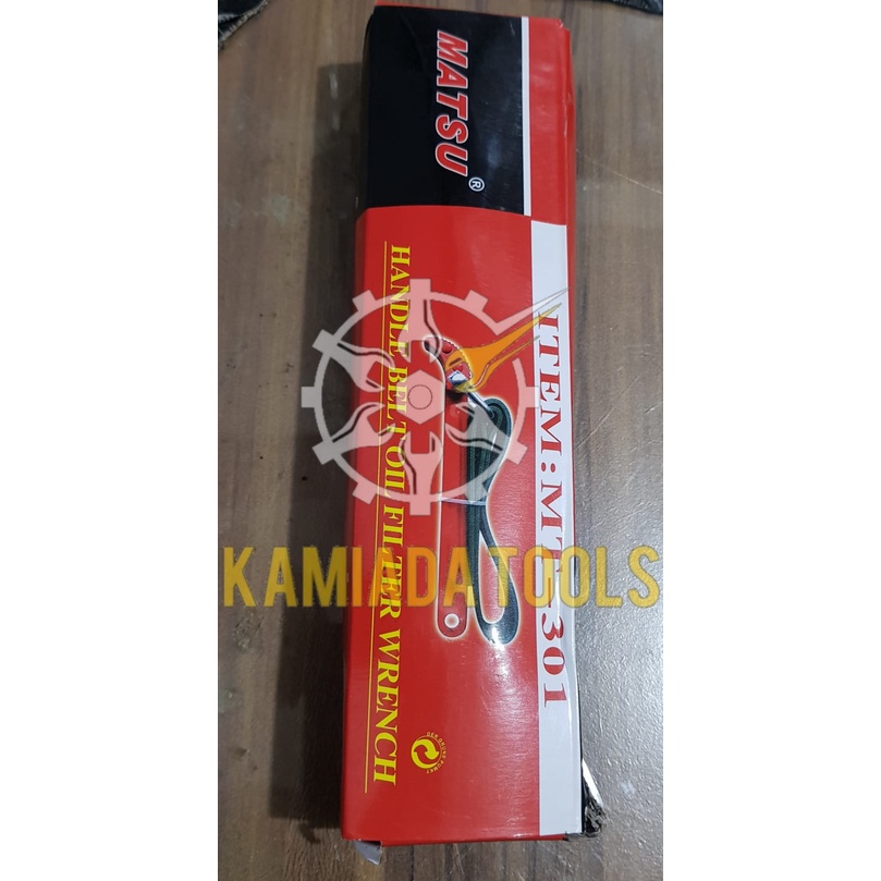 KUNCI FILTER OLI MODEL SABUK MATSU 9''/KUNCI OLI FILTER SABUK BESAR
