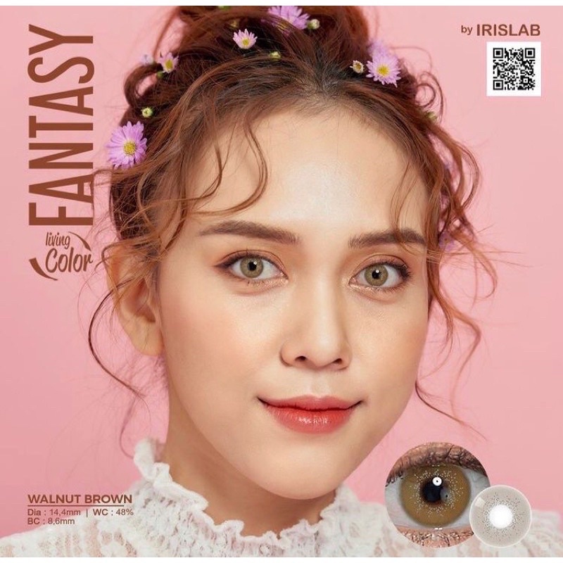SOFTLENS LIVING COLOR FANTASY MINUS TINGGI -4.50 sd -6.00
